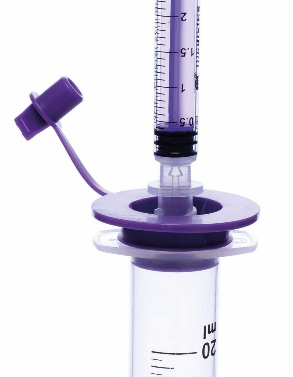 syringe filter cap thingy
